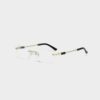 Rimless Sunglasses Rectangle Fashion Popular Women Men - Image 2